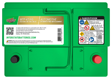 MTP-47/H5 Battery